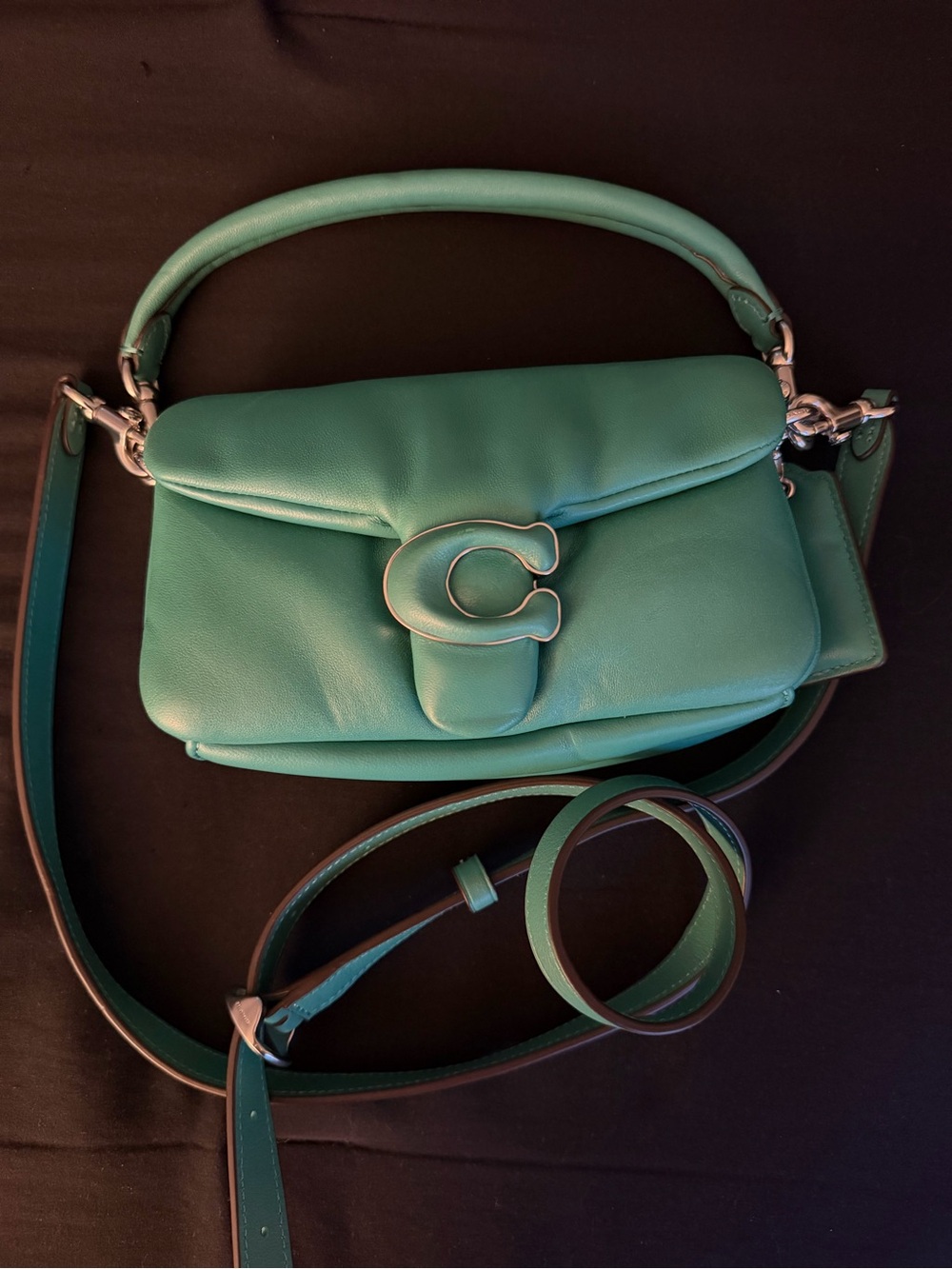 Coach Leather Pillow Tabby Purse